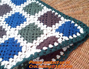 घर सजावट शादी के उपहार के colorfu के लिए यूरोपीय कपास Crochet फीता कुशन कवर तकिया मामले