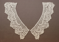 Apparels सलाम के लिए सुराख़ व्हाइट 100 कपास पीटर पैन Crochet फीता कॉलर आकृति
