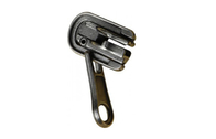 निकल नि: शुल्क ऑटो लॉक जिपर स्लाइडर अंगूठे खींचने के साथ 5 # प्लास्टिक zippers के लिए