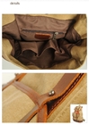 पुरुषों महिलाओं के लिए नए यूरोपीय शैली कपड़ा बस्ता कैनवास सफर के कंधे बैग बैग