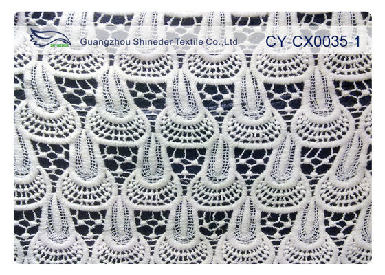 बिस्तर और होम टेक्सटाइल सीवाई-CX0035-1 लिए OEM / ODM कढ़ाई फीता फैब्रिक
