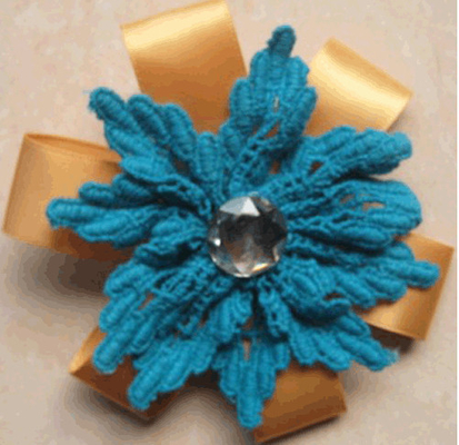 कपास फीता कृत्रिम फूल corsage