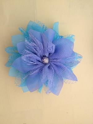 नीले फूल corsage, बच्चों के लिए कपड़े फूल Corsages पोशाक