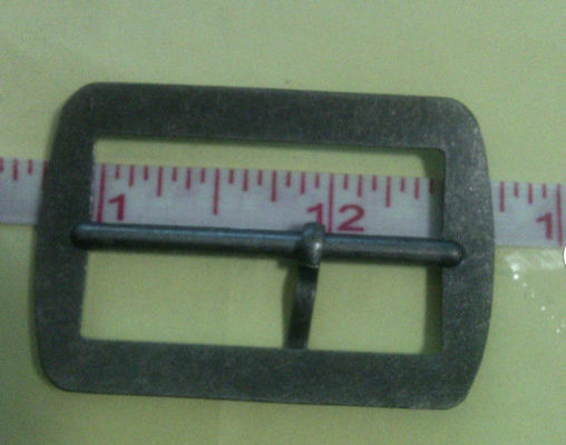 हाथ फांसी Gunmetal 3.5cm मिश्र धातु कपड़ा बेल्ट लगा लो / गौण बना दिया
